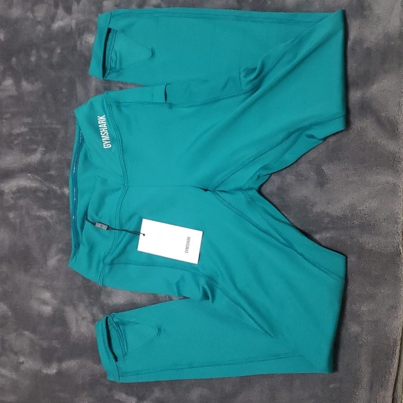 Gymshark Illumination Leggings in Charged Emerald NWT 👟 - Picture 6 of 8